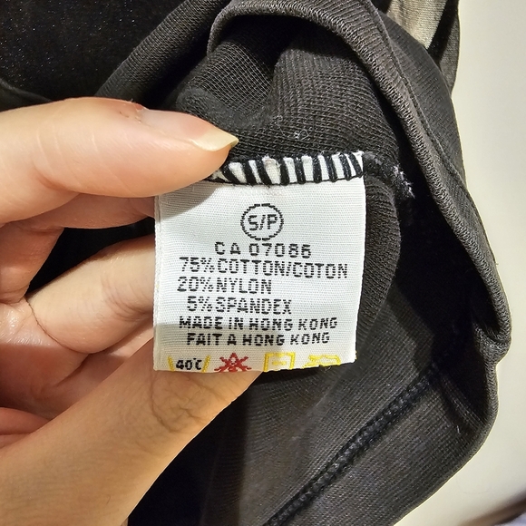 Vintage black mesh halter top size small - Picture 5 of 8